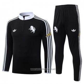 Sweatshirt Tracksuit Juventus Kid 2026-2027 Black