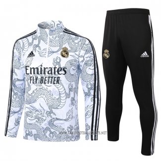 Sweatshirt Tracksuit Real Madrid Kid 2023-2024