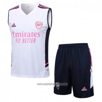 Tracksuit Arsenal Without Sleeves 2023-2024 White