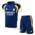 Tracksuit Real Madrid Short Sleeve 2026-2027 Blue - Shorts