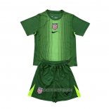 United States Goalkeeper Shirt Kid 2025 Green