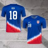 United States Player Pepi Away Shirt 2024