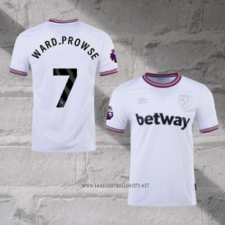 West Ham Player Ward-Prowse Away Shirt 2023-2024