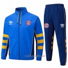 Windbreaker Tracksuit Bayern Munich 2025-2026 Blue