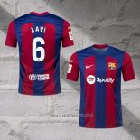 Barcelona Player Xavi Home Shirt 2023-2024