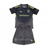 Boca Juniors Goalkeeper Shirt Kid 2025 Black