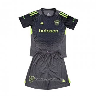 Boca Juniors Goalkeeper Shirt Kid 2025 Black