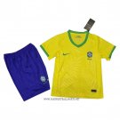 Brazil Home Shirt Kid 2023