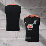 Brazil Training Shirt Without Sleeves 2025-2026 Black