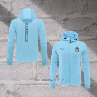 Chaqueta con Capucha del Olympique Marseille 2022-2023 Blue