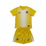 Chelsea Goalkeeper Shirt Kid 2025-2026 Yellow