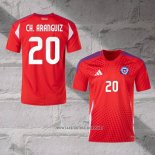 Chile Player Ch.Aranguiz Home Shirt 2024