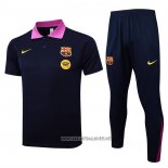 Conjunto Polo Barcelona 2025-2026 Blue