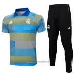 Conjunto Polo Real Madrid 2025-2026 Blue Green
