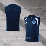 Cruzeiro Training Shirt Without Sleeves 2025-2026 Blue