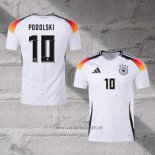 Germany Player Podolski Home Shirt 2024