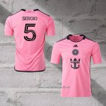 Inter Miami Player Sergio Home Shirt 2024