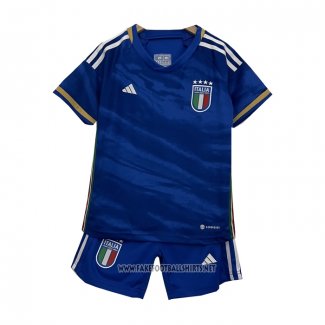 Italy Home Shirt Kid 2023-2024