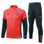 Jacket Tracksuit Bayern Munich Kid 2025-2026 Orange
