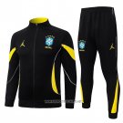 Jacket Tracksuit Brazil 2026-2027 Yellow Black