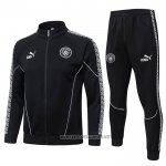 Jacket Tracksuit Manchester City Kid 2025-2026 Black