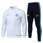 Jacket Tracksuit Olympique Marseille Kid 2025-2026 White