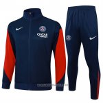 Jacket Tracksuit Paris Saint-Germain 2025-2026 Blue Red