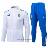Jacket Tracksuit Real Madrid Kid 2025-26 White