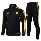 Jacket Tracksuit Real Madrid Kid 2025-2026 Yellow Black