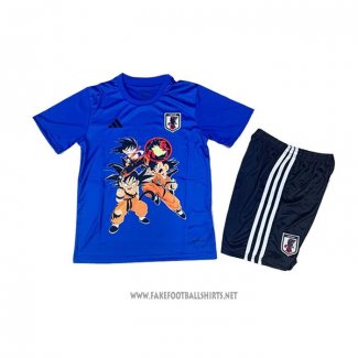 Japan Dragon Ball Shirt Kid 2025-2026 Blue