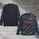 Manchester City Third Shirt Long Sleeve 2023-2024