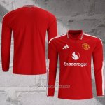 Manchester United Home Shirt Long Sleeve 2026-2027