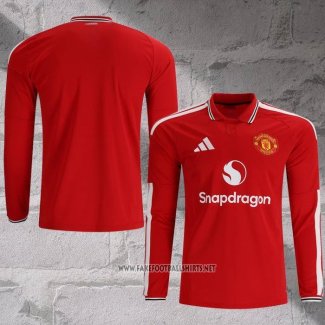 Manchester United Home Shirt Long Sleeve 2026-2027