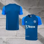Manchester United Training Shirt 2023-2024 Blue