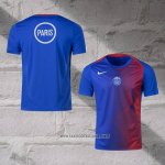 Paris Saint-Germain Shirt Pre-Match 2025-2026 Blue Red