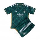 Portland Timbers Home Shirt Kid 2023-2024