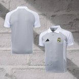 Real Madrid Shirt Polo 2025-2026 Grey