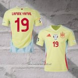 Spain Player Lamine Yamal Away Shirt 2024