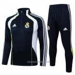 Sweatshirt Tracksuit Real Madrid 2025-2026 Black White