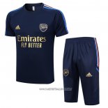 Tracksuit Arsenal Short Sleeve 2023-2024 Blue - Shorts