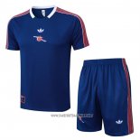 Tracksuit Arsenal Short Sleeve 2025-2026 Blue - Shorts