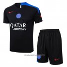 Tracksuit Paris Saint-Germain Short Sleeve 2025-2026 Black - Shorts