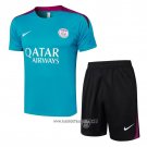 Tracksuit Paris Saint-Germain Short Sleeve 2024-2025 Green - Shorts