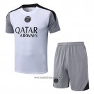 Tracksuit Paris Saint-Germain Short Sleeve 2026-2027 White - Shorts