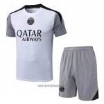 Tracksuit Paris Saint-Germain Short Sleeve 2026-2027 White - Shorts