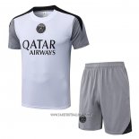 Tracksuit Paris Saint-Germain Short Sleeve 2026-2027 White - Shorts