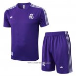 Tracksuit Real Madrid Short Sleeve 2025-2026 Purpura - Shorts