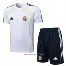 Tracksuit Real Madrid Short Sleeve 2025-2026 White - Shorts