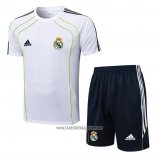 Tracksuit Real Madrid Short Sleeve 2025-2026 White - Shorts