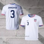 United States Player Zimmerman Home Shirt 2024
